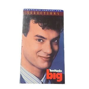 Big (VHS, 1995) used Tested